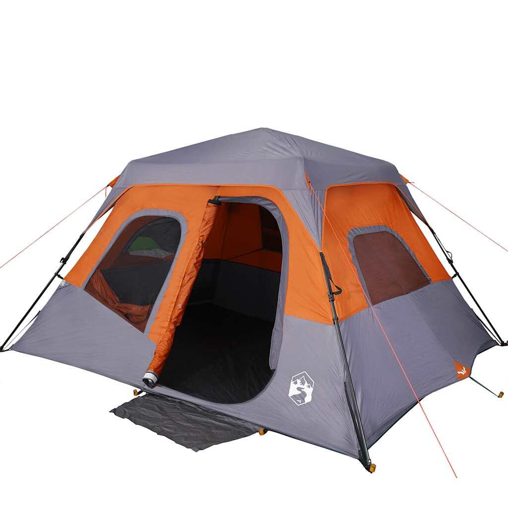 decathlon-namiot-6-osobowy-255yda-1.jpg Namiot rodzinny vidaXL dla 6 osób, szaro pomarańczowy | Decathlon - obrazek 1