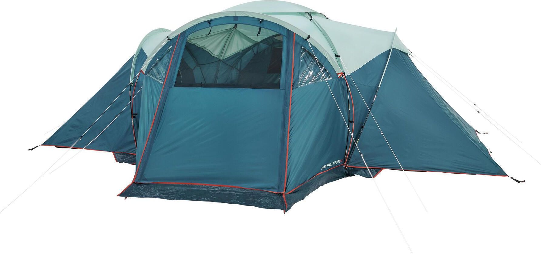 decathlon-namiot-6-osobowy-370ocw-1.jpg Namiot Quechua Arpenaz 6.3 6 Osobowy 3 Sypialnie Ceny i opinie Ceneo.pl - obrazek 1