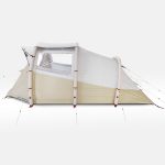 Namiot kempingowy dmuchany Quechua Air Seconds 4.1 Fresh & Black 4 os. | Decathlon