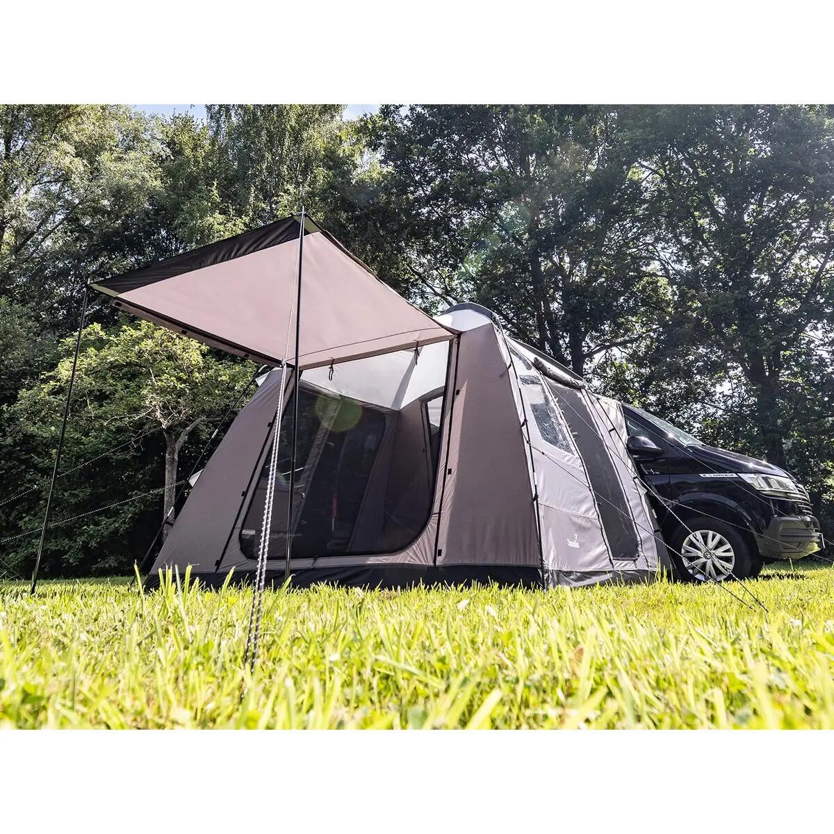 decathlon-przedsionek-287twa-1.jpg Namiot przedsionek do busa kampera Pitea Van Protect, 4 osobowy, wolnostojący - obrazek 1