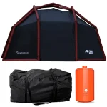 ⚡ Aerogogo Namiot turystyczny dmuchany Inflatable Cabin Tent + pompka elektryczna ⚡ Sklep Cyfra.eu ⚡