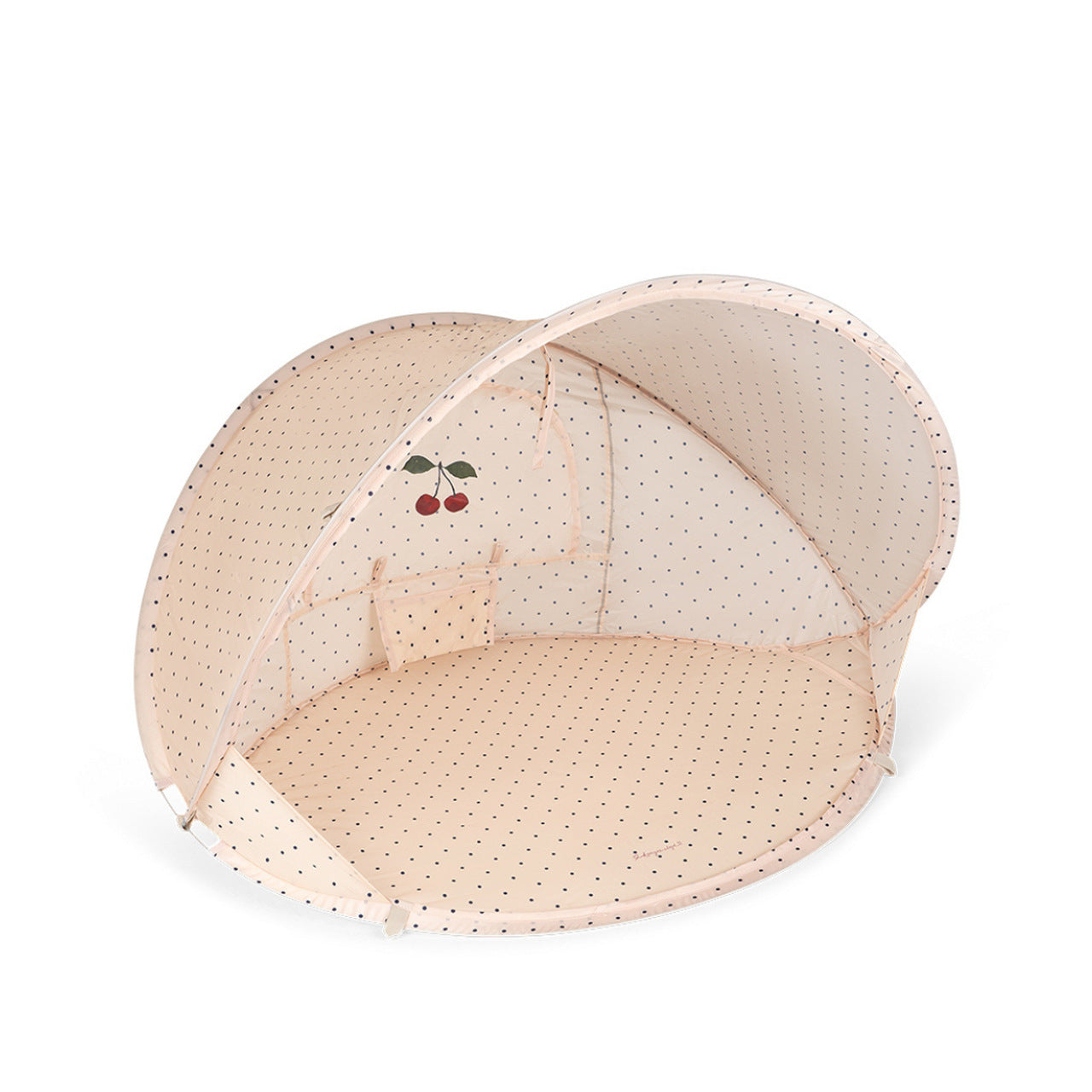 mini-namiot-345bxt-1.jpg MINI NAMIOT PLAŻOWY POP UP Z OCHRONĄ UV NAVY DOTS KONGES SLOJD - obrazek 1