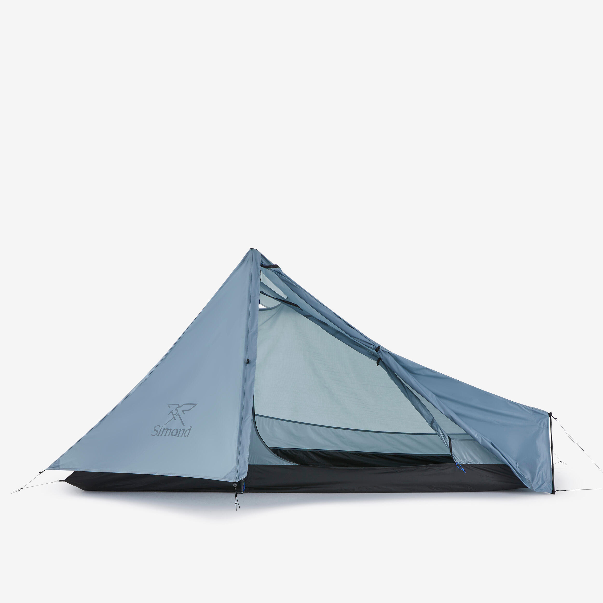 namiot-1-osobowy-decathlon-357bki-1.jpg Namiot trekkingowy Płachta biwakowa Simond Tarp MT900 1 os. - obrazek 1