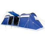 Namiot kempinowy Montana 8 Sleeper Protect, 8 osobowy, 3 4 sypialnie, niebieski