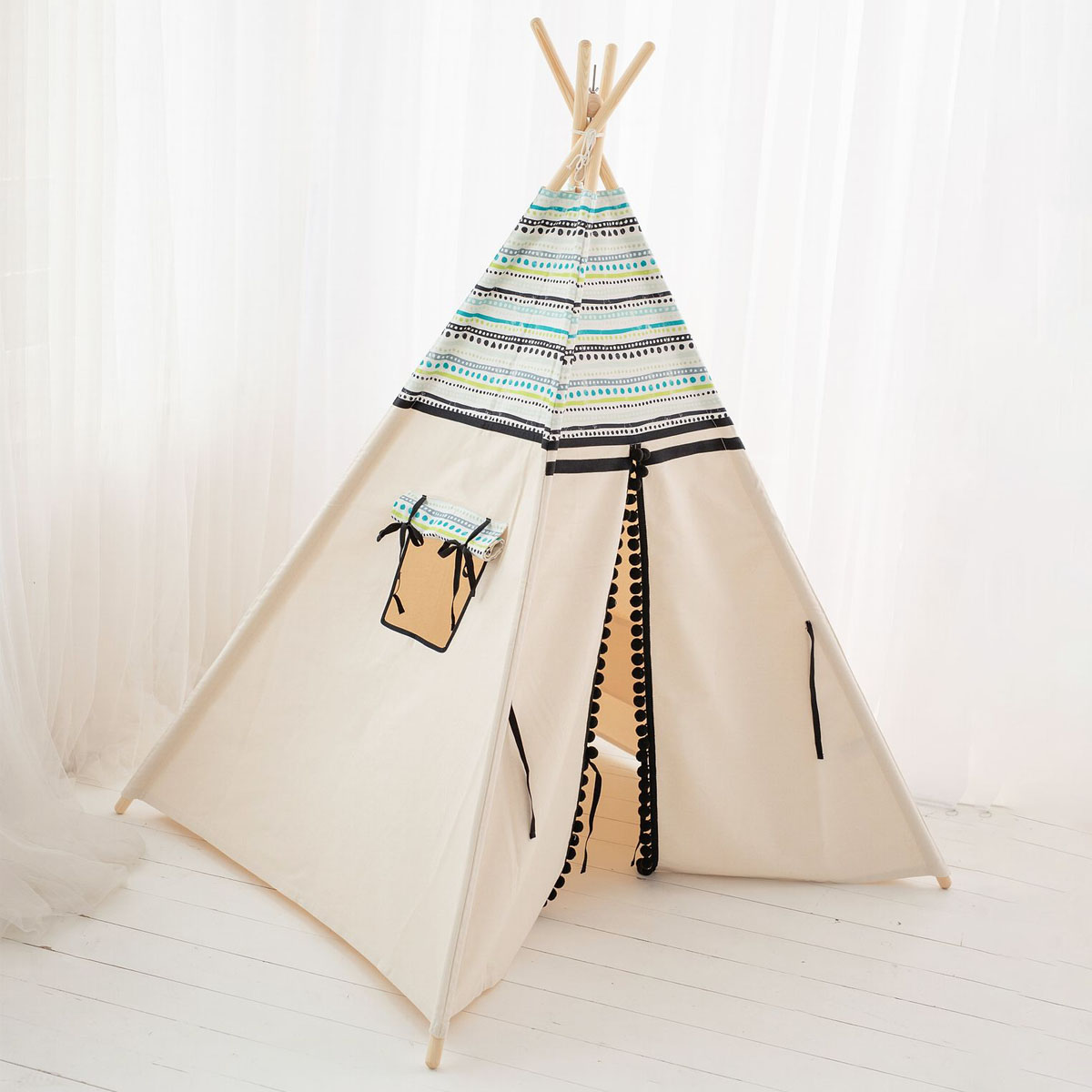 namiot-indianski-dla-dzieci-096hyj.jpg Indiański namiot tipi dla chłopca Indian Cozy & Dozy - obrazek 1