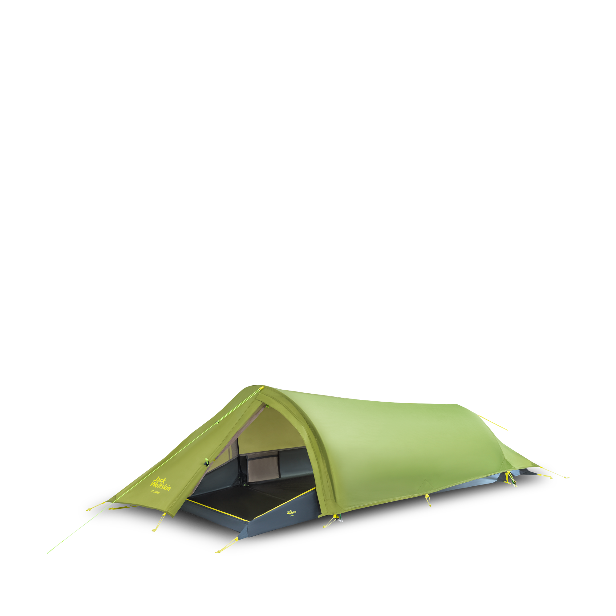 namiot-jack-wolfskin-080ldq.png GOSSAMER Lekki 1 osobowy namiot tunelowy Zielony | JACK WOLFSKIN - obrazek 1