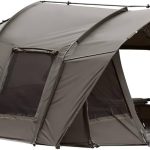 MK Angelsport Namiot wędkarski Fort Knox Air 2,5 dla mężczyzn 2.0 Bivvy – wodoszczelny namiot karpiowy o słupa wody 10 000 mm, zdejmowany panel przedni i bardzo duża plandeka podłogowa : Amazon.pl: Sport i turystyka