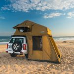 NAMIOT DACHOWY 4x4 z przedsionkiem SAMOCHODOWY