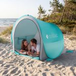 Namiot plażowy samorozkładający, parawan SunGuard UV50 Outtec