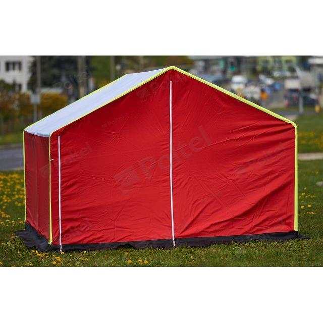 namiot-na-stelazu-196shv.jpg Namiot na stelażu NS3 z obszyciem niepalnym (podstawa: 3m x 2m, wysokość: 2,2m, waga 28,6 kg) - obrazek 1