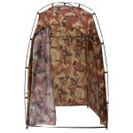 VidaXL Namiot prysznicowy i przebieralnia kamuflaż 130 x 130 x 210 cm | Decathlon