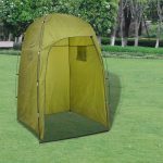 VidaXL Namiot prysznicowy i przebieralnia kamuflaż 130 x 130 x 210 cm | Decathlon