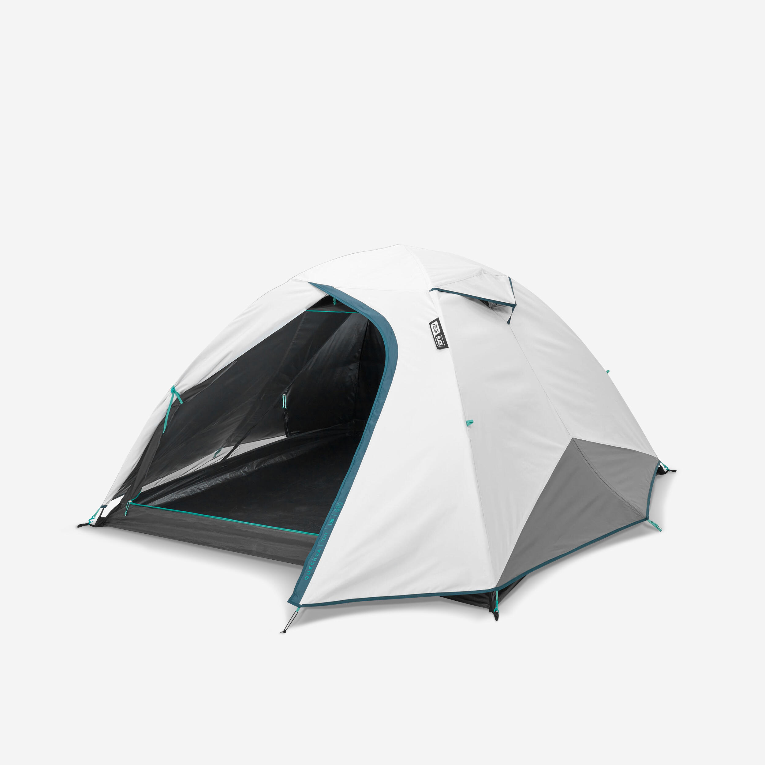 namiot-quechua-3-osobowy-274qhf-1.jpg Namiot kempingowy Quechua MH100 Fresh & Black dla 3 osób - obrazek 1