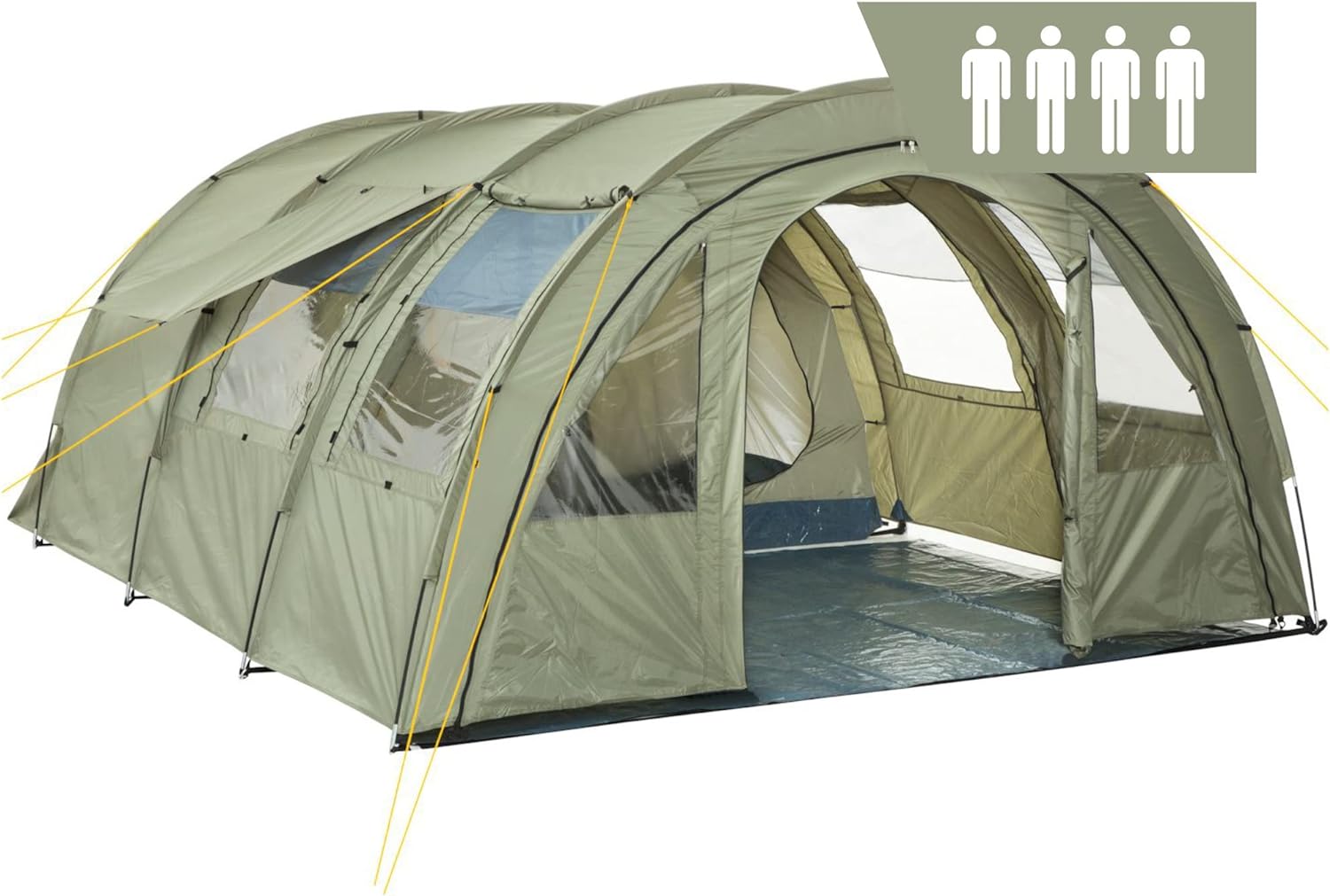 namiot-rodzinny-4-osobowy-391fsf-1.jpg Namiot Vibra Camping Verona XL SleepWell 4‑osobowy 5000 mm | Top24Sport - obrazek 1