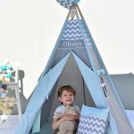 NAMIOT TIPI TEEPEE PIĘKNY MIĘTOWA TĘCZA GRUBA MATA PREMIUM