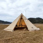 500PRO Tipi Gorący namiot z ognioodporną kuchenką Namioty tipi dla 5 ~ 8 osób dla zespołu rodzinnego Outdoor Backpacking Camping Hiking AliExpress ...