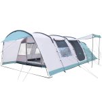 Namiot kempingowy tunelowy Hafslo 6 XL Sleeper Protect, 6 osobowy, 1 2 sypialnie