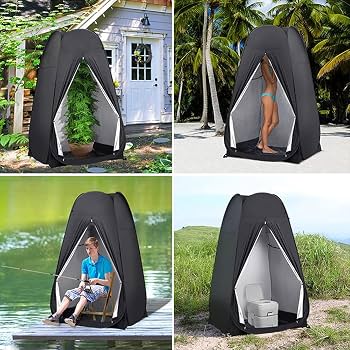 namiot-wc-462bew-1.jpg Kemping Prysznic Namiot Prywatność Namiot Wc Plaża Przenośna Przebieralnia Camping Namioty Pop Up na Zewnątrz Przebieranie Opatrunek Kąpiel little ... - obrazek 1