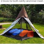 TentHome 4 Season Tipi namiot z kominkiem, wysokość 240 cm : Amazon.pl: Sport i turystyka