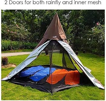 namiot-z-kominkiem-205kvh-1.jpg TentHome 4 Season Tipi namiot z kominkiem, wysokość 240 cm : Amazon.pl: Sport i turystyka - obrazek 1