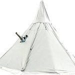 TentHome 4 Season Tipi namiot z kominkiem, wysokość 240 cm : Amazon.pl: Sport i turystyka