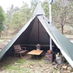 TentHome 4 Season Tipi namiot z kominkiem, wysokość 240 cm : Amazon.pl: Sport i turystyka