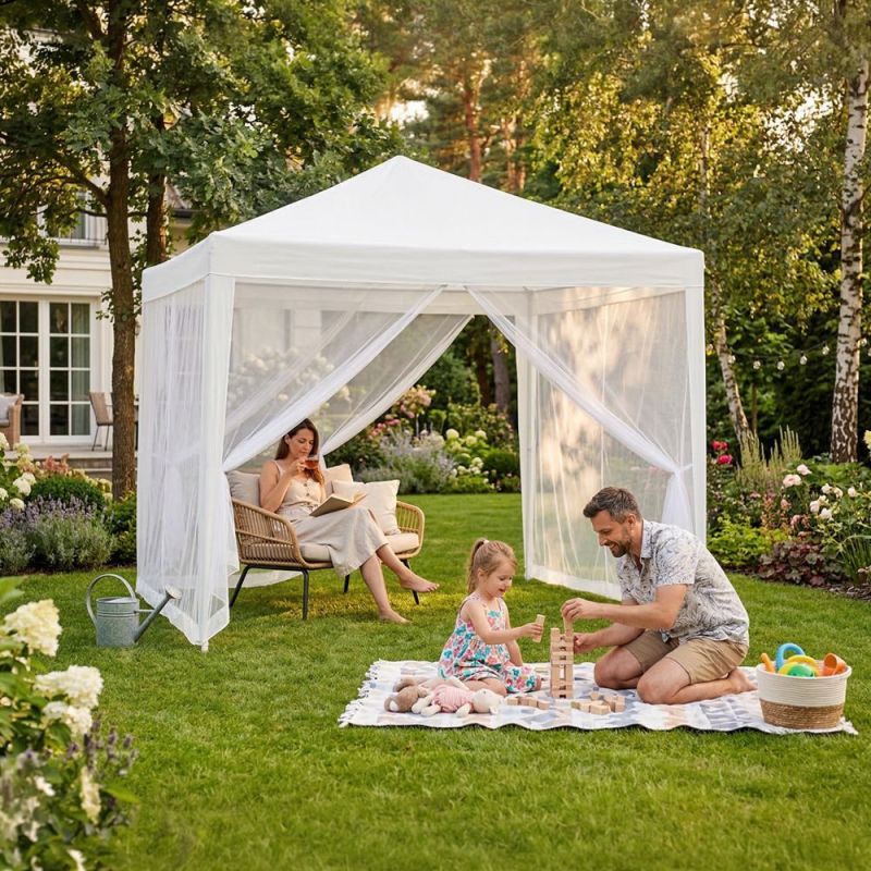 namiot-z-moskitiera-075wqa.jpg Starlyf Gazebo namiot ogrodowy z moskitierą - obrazek 1