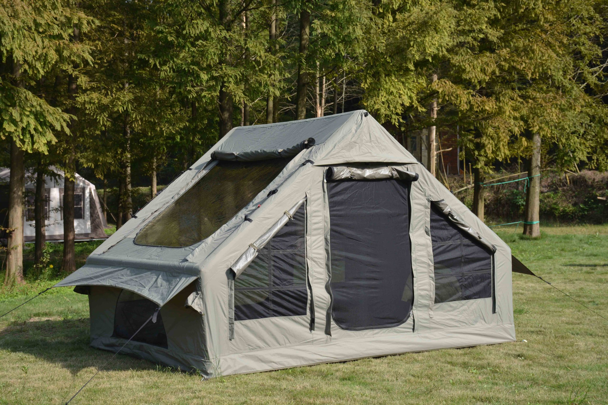 namiot-z-piecykiem-716swj-1.jpg Nadmuchiwana namiot XXL 4 6 osób z piecykiem, szybki montaż 5 min, wodoodporny, elastyczny materiał 300D, camping, turystyka Leroy Merlin - obrazek 1