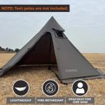 Namiot tipi Summit Solo Teepee Hot z otworem na piecyk