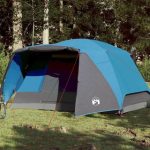 Namiot vidaXL Kempingowy 6 Os Niebieski 412X370X190Cm Tafta 190T Ceny i opinie Ceneo.pl