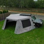 Przedsionek Batwing II Premium 270° 2,5 M Szary Pasażer WildCamp