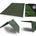 Tarp podłoga płachta namiot osłona 2x3 80g