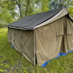 Plandeka na namiot typu "10" / tarp harcerski / suszarnia płachta do dziesiątki 3 w 1